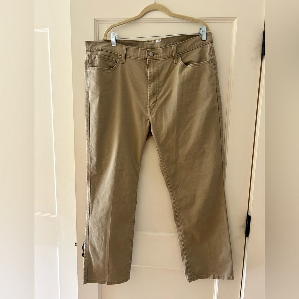 Levis 541 khaki tan Straight-Leg Jeans 40x30